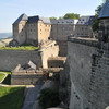 Крепость Кенигштайн , вид на могучие крепостные стены 