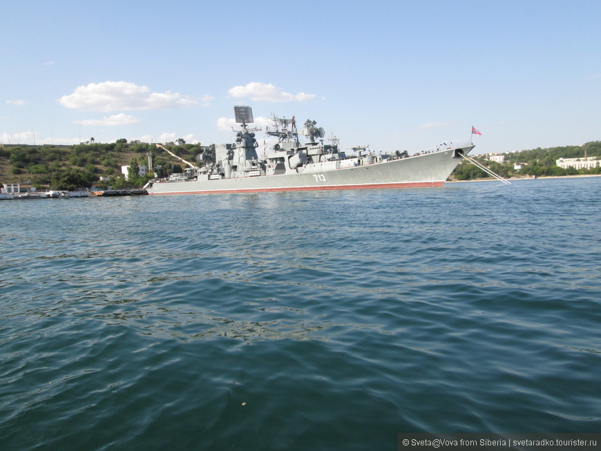 Флагман черноморского флота крейсер первого ранга Москва