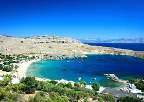 Невероятная синева острова Родос