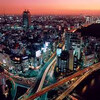 Панорама вечернего Токио