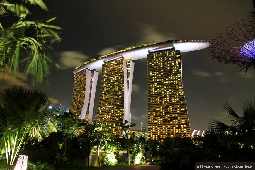 Увидеть вечерний Сингапур и …. мечтать о возвращении сюда еще раз