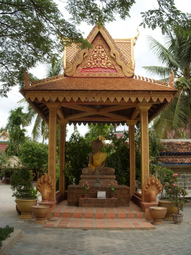Городок Сием-Риап в Камбодже