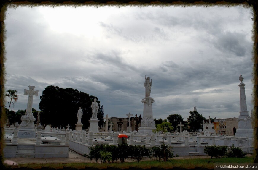 Кладбище-музей на Кубе.