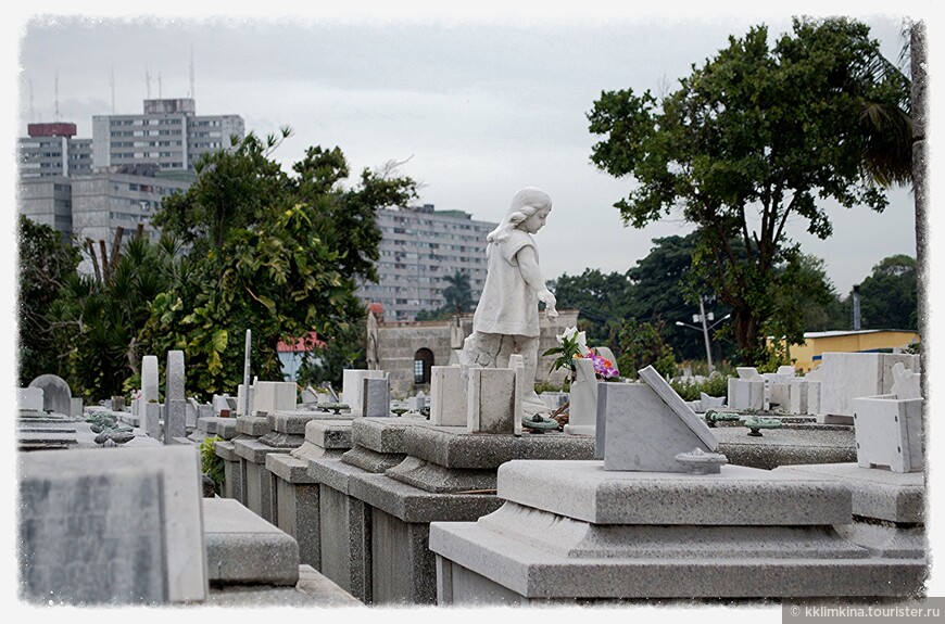 Кладбище-музей на Кубе.