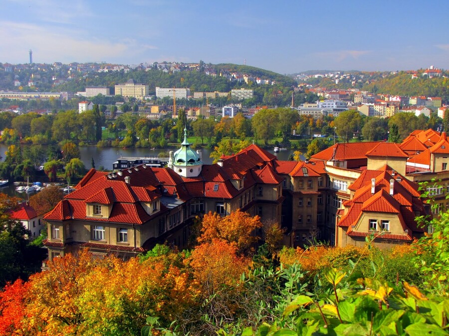 Прага осень скачать
