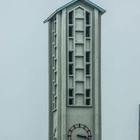 Башня Paulus-Kirche Mühlacker. Вообще Германия, как никакая другая страна Европы поражает воображение своими новаторскими и модернистскими оформлениями мест религиозного культа