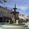 Один из фонтанов тулузы, площадь Оливье