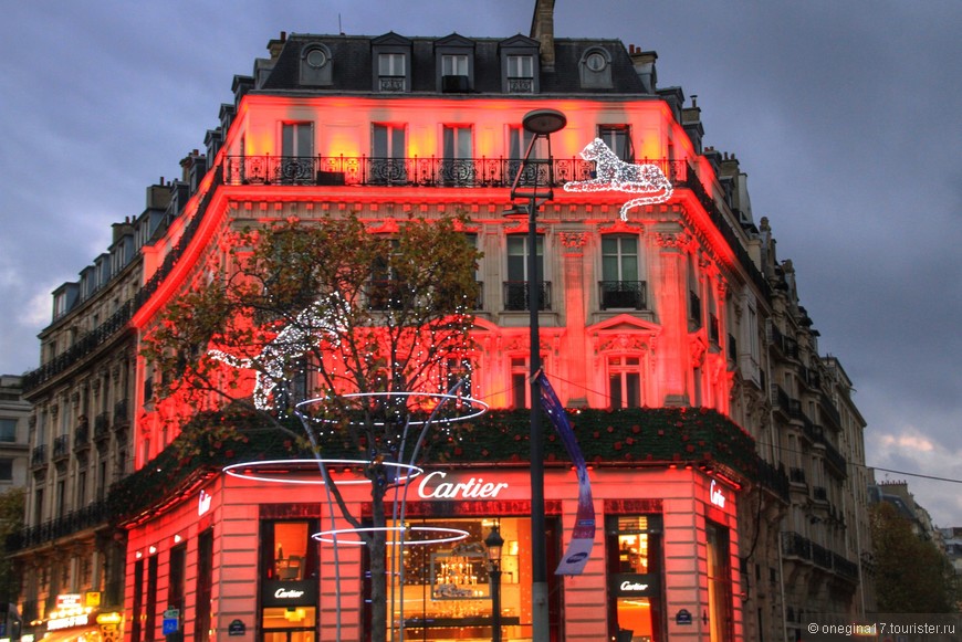 Рождественская сказка Парижа...