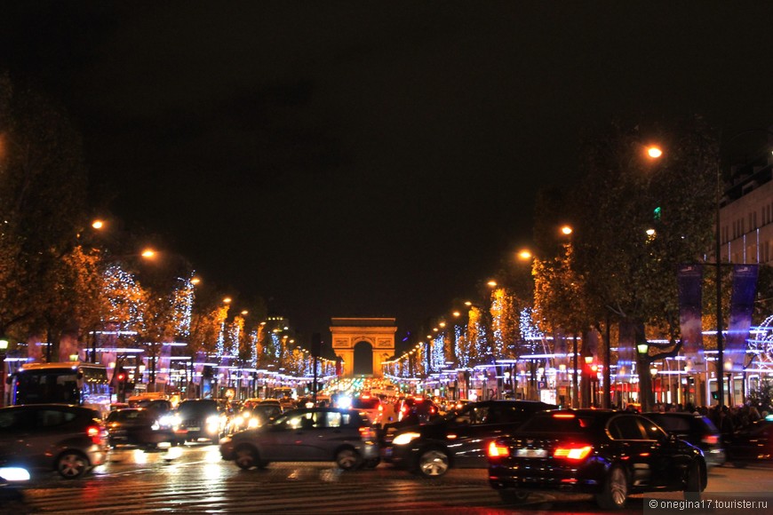 Рождественская сказка Парижа...