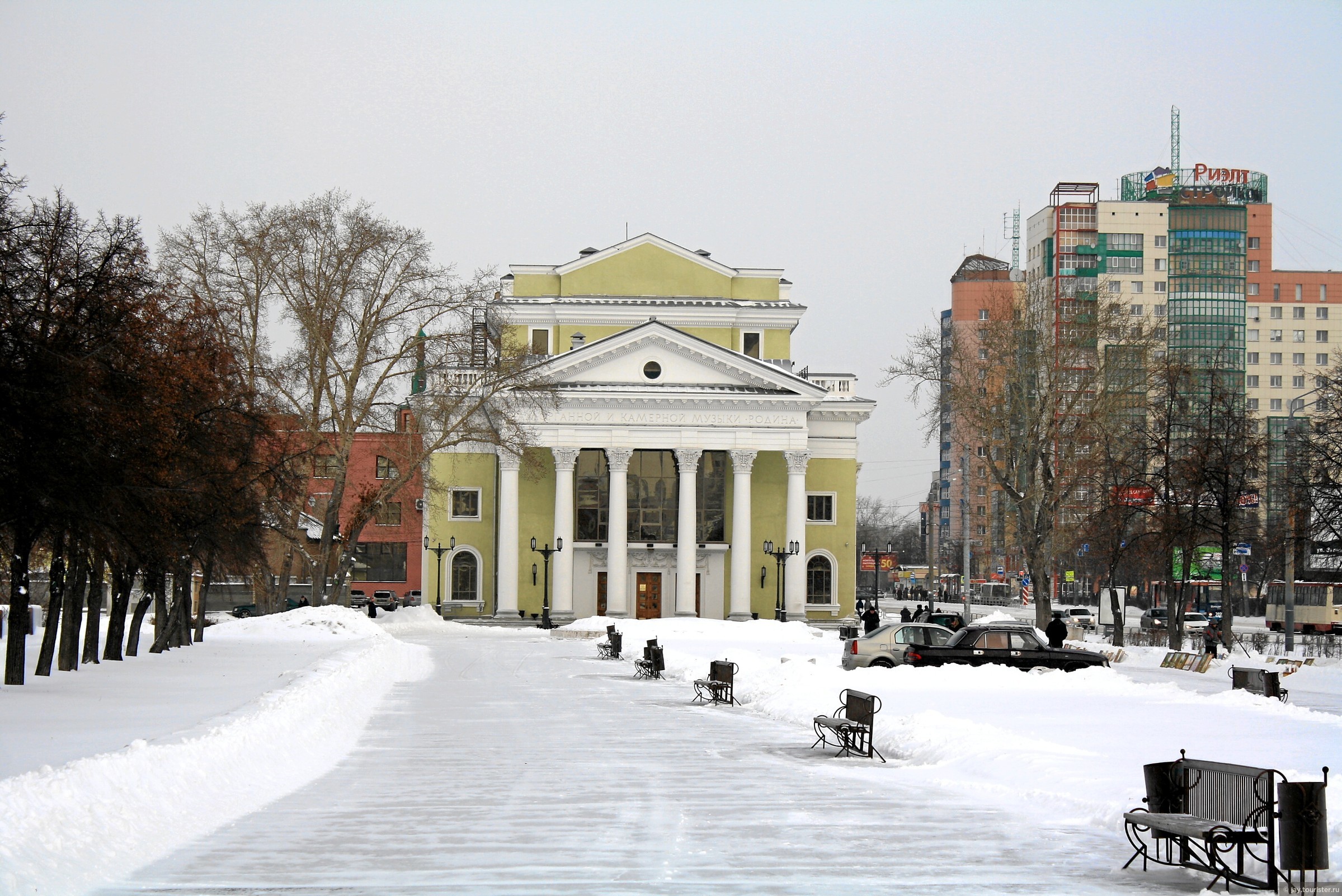 Челябинск достопримечательности зимой
