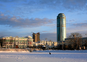 Зимний Екатеринбург