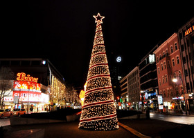 Берлин накануне Рождества 2014. Вечер.