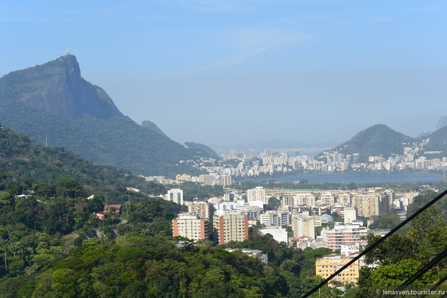 Рио. Фавелы гроздьями свисают с гор