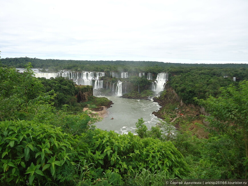 Самостоятельно к водопадам Игуасу с бразильской стороны.