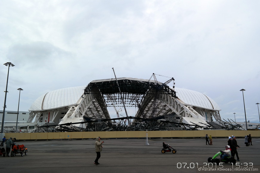 Возвращение в Сочи — часть 3, Олимпийский парк, F1