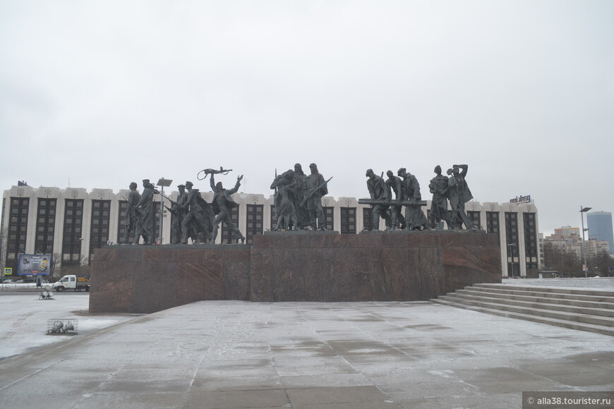 Мемориал,посвящённый блокаде Ленинграда