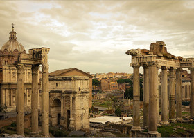 Классический вид древнего Рима