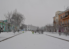 Пешеходная улица, наш Уссурийский Арбат.