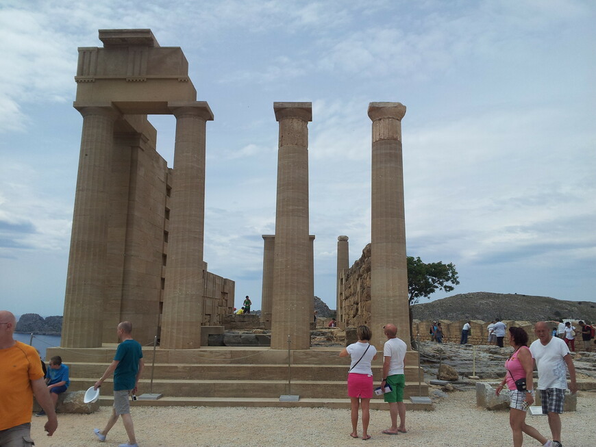 Святилище богини Афины Линдийской, датируемое IV веком до н.э.