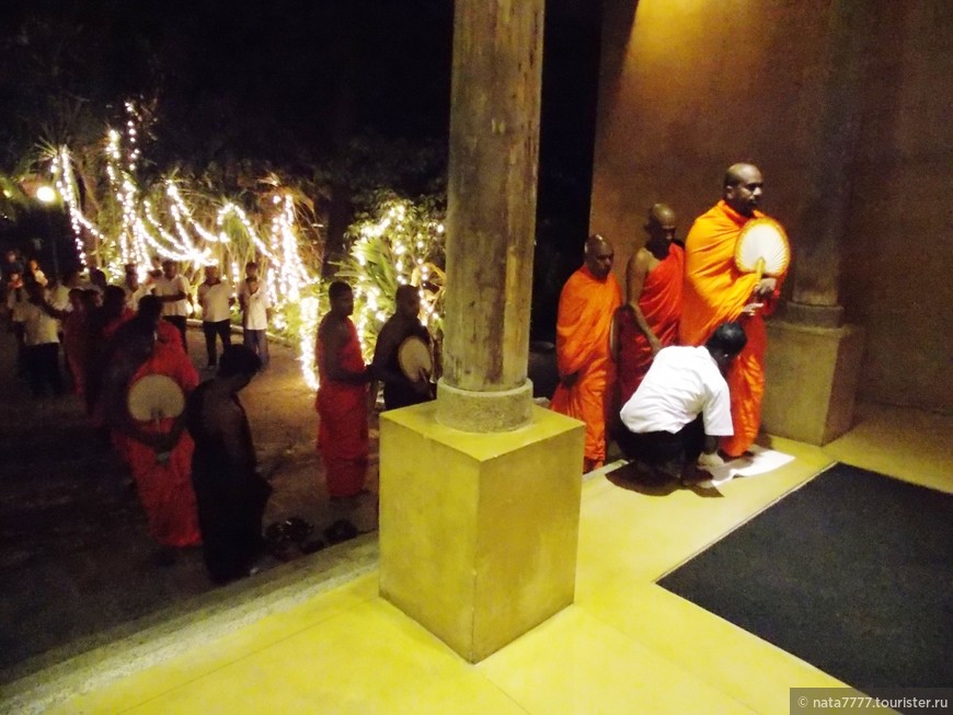 Буддисткие монахи Шри-Ланки