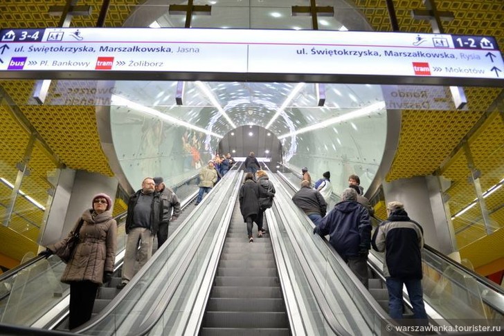 В Варшаве открылась вторая линия метро