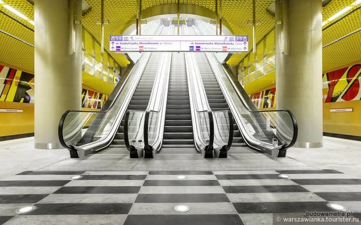 В Варшаве открылась вторая линия метро