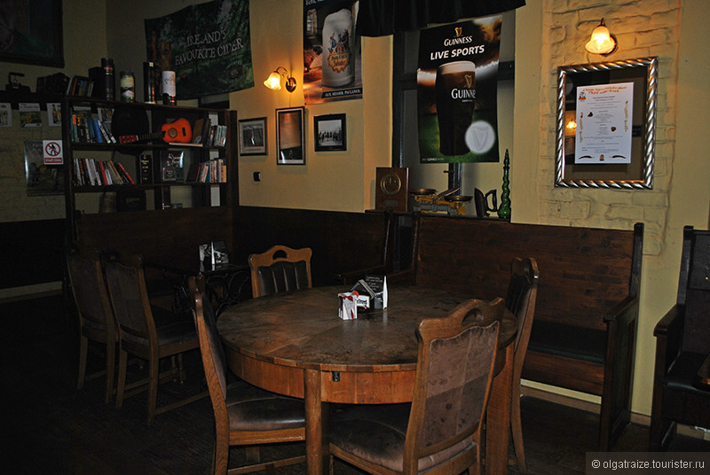 James Joyce Irish Pub. Маленький кусочек Ирландии в Праге