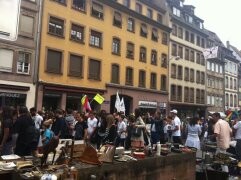 Демонстрация секс-меньшинств в Страсбурге.