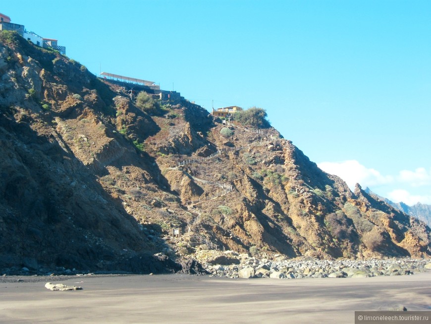 Playa de Benijo: Пляж с черным песком на Тенерифе