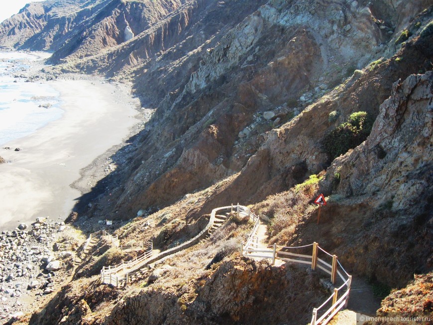 Playa de Benijo: Пляж с черным песком на Тенерифе