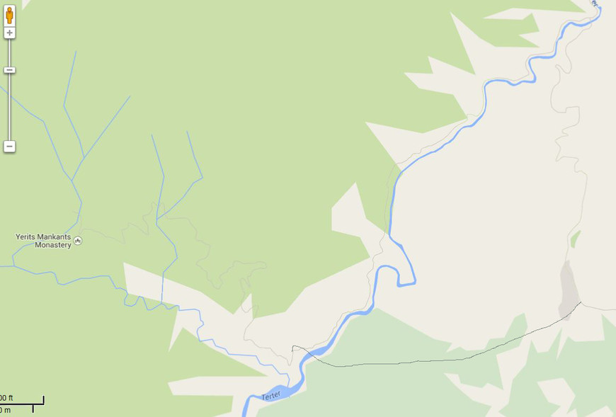 Почему они на карте нарисовали эти белые пятна я не знаю там везде лес