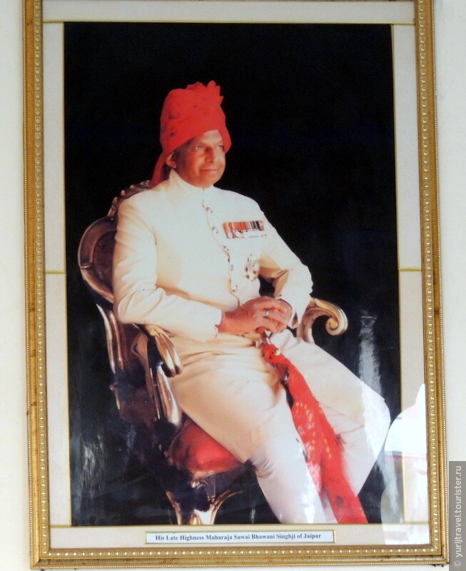 Махараджа Sawai Bhawani Singh Ji — отец нынешней принцессы-махарани
