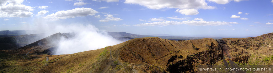 Страшный вулкан Масая в Никарагуа