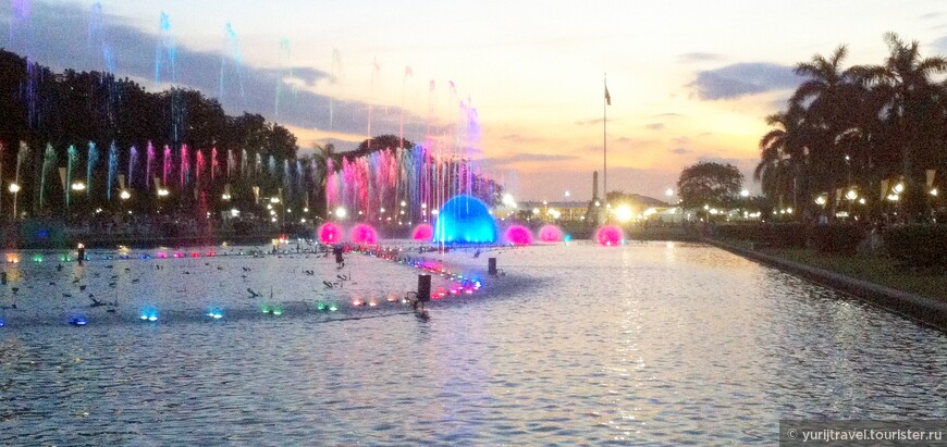 Волшебные фонтаны Манилы
