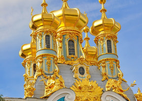 Царское Село — Церковь Екатерининского дворца