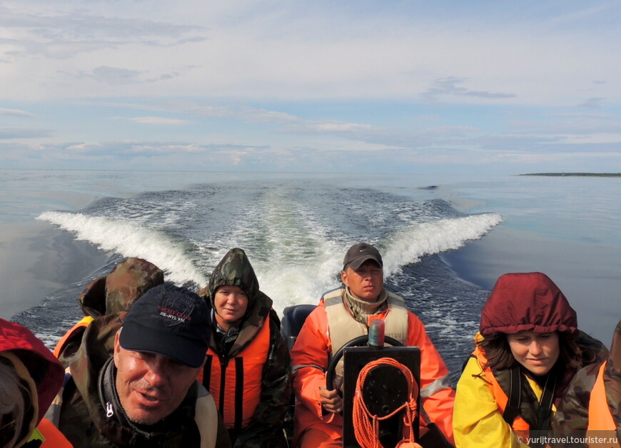 На Белом море холодно даже в середине июля