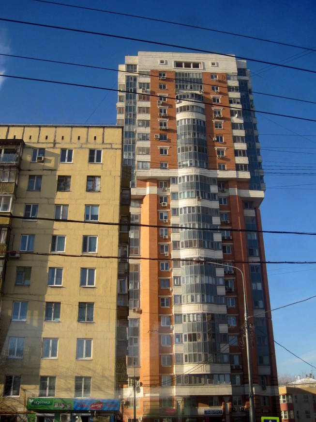 Москва: столичные высотки и экскурсия в МГУ (25.01.2014). Часть 1