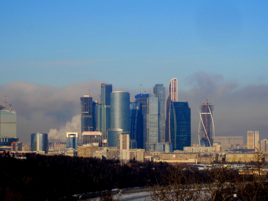 Москва: столичные высотки и экскурсия в МГУ (25.01.2014). Часть 2