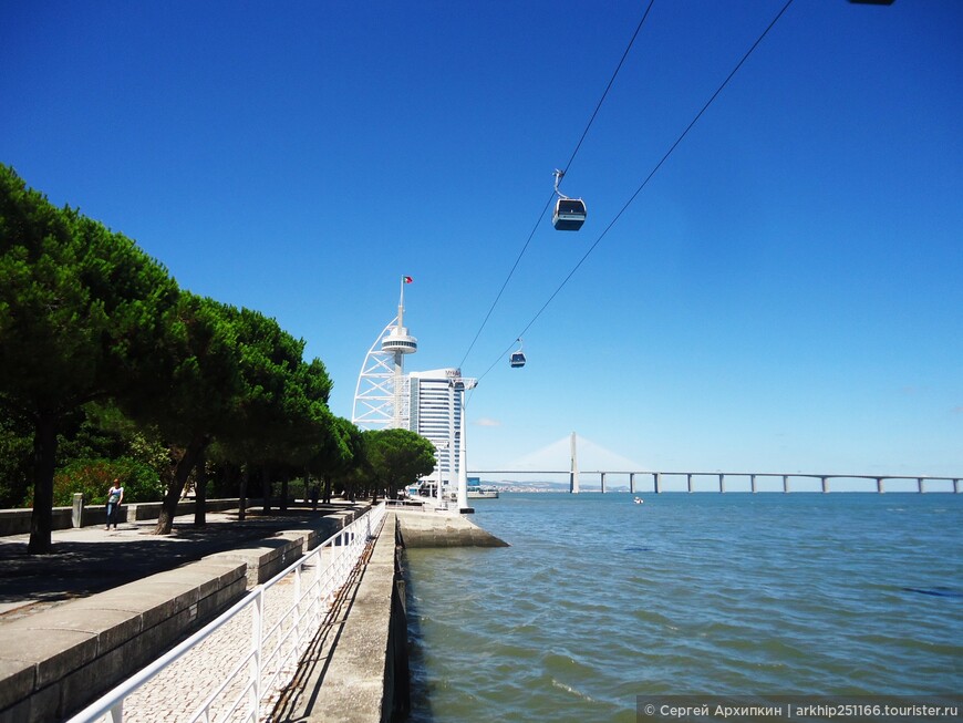По современному Лиссабону — район Ориенте.