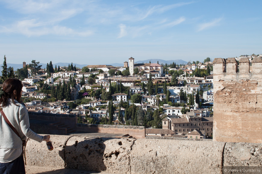 Путешествие в солнечную Андалусию, и не только. Часть 7-2. Гранада - Альгамбра и сады Хенералифе