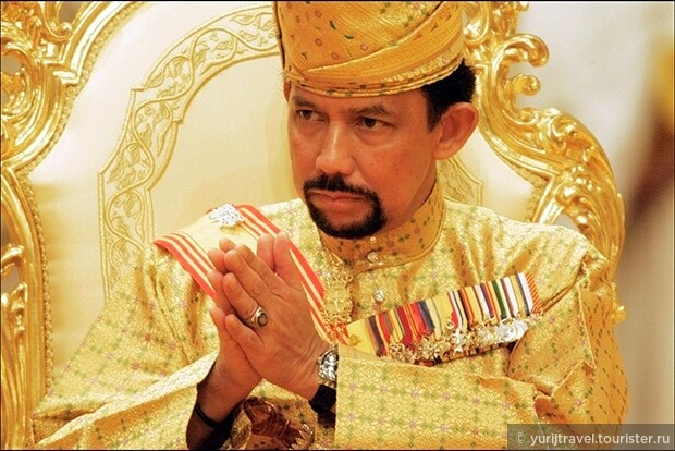 Султан Брунея (из Интернета)