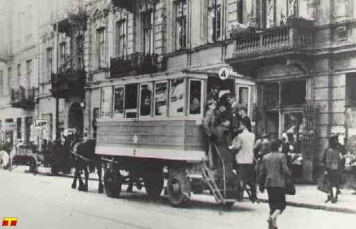 На конном трамвае по исторической Варшаве.