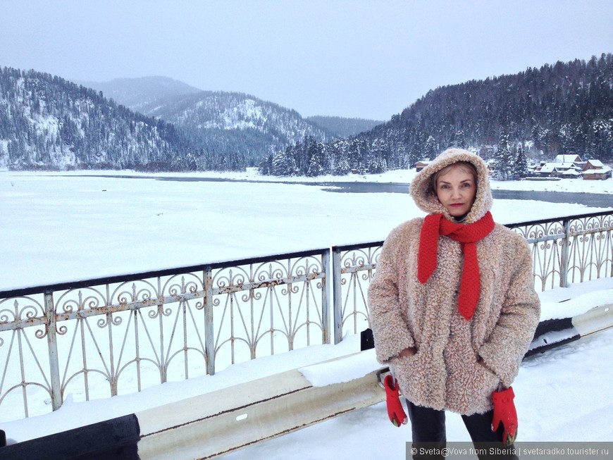 Зимнее Телецкое озеро, Алтай, январь 2015