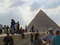 Большой Сфинкс охраняет вечный покой  великих фараонов, погребённых в огромнейших пирамидах.