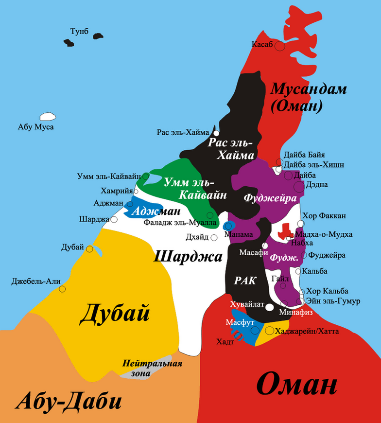 Оманский залив и эмират Фуджейра