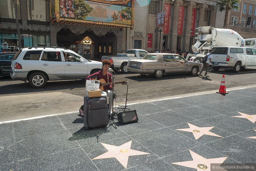 Лос-Анджелес — Аллея звезд, знак «Голливуд» и Беверли-Хиллз