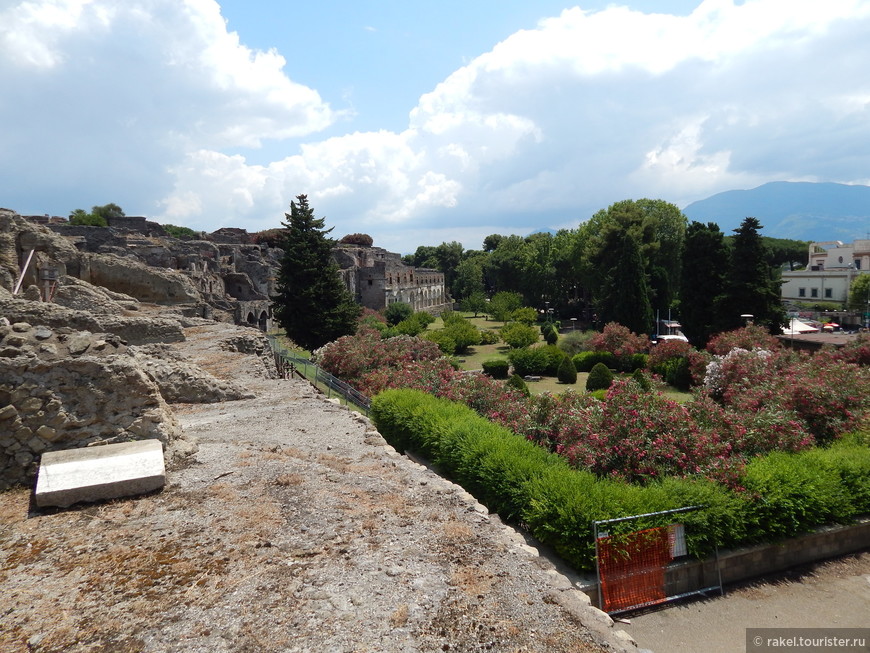 Мертвый город Помпеи