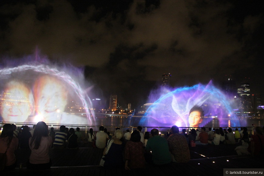 Достопримечательности Сингапура. День шестой. Световое шоу в Gardens by the Bay.Шоу Wonderful.   