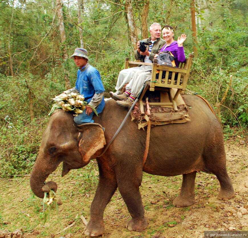 Туристическая жизнь в горном Лаосе