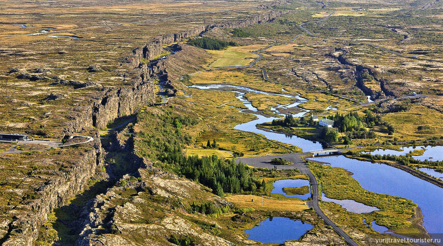 Исландский геологический разлом. Из интернета